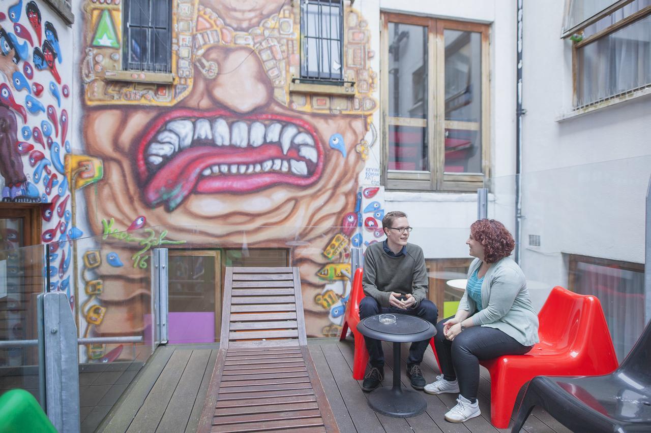 Abrahams Hostel Dublín Exterior foto